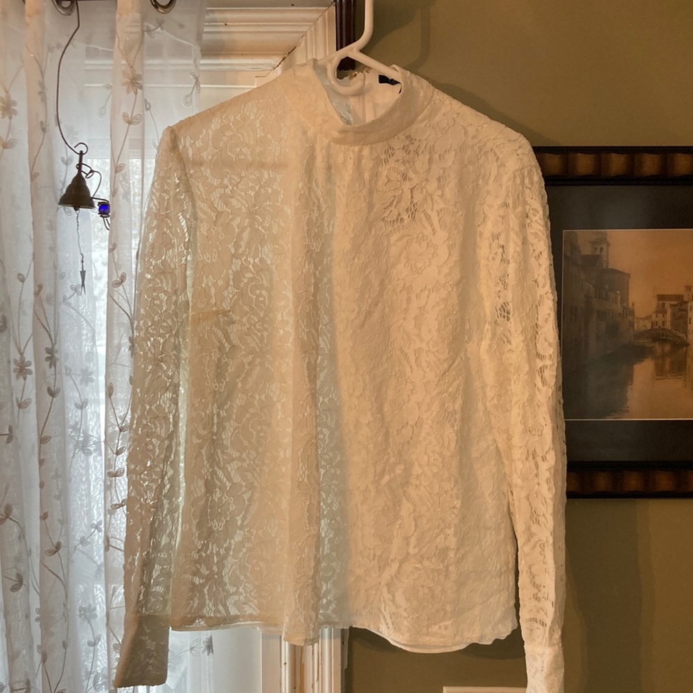 Lauren Bobbi + Bricka Lace Blouse